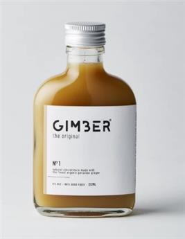 Concentré tonifiant GIMBER original, à base de gingembre bio, citrons et épices 20cl