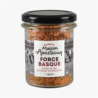 FORCE BASQUE FLEUR DE SEL & PIMENT D´ESPELETTE 100G