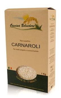 RIZ CARNAROLI BOITE CARTON BELVEDERE 1 KG