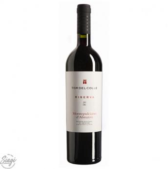 VIN ROUGE 75CL MONTEPULCIANO D´ABRUZZO RISERVA TOR DEL COLLE 13 °