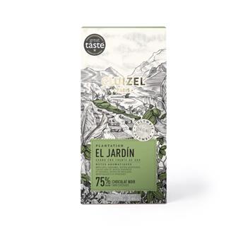 CHOCOLAT PLANTATION EL JARDIN NOIR CLUIZEL TABLETTE 75% 70G