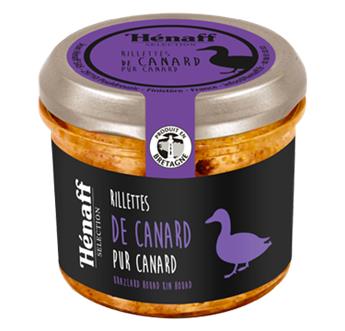 RILLETTES DE CANARD 90G HENAFF SELECTION