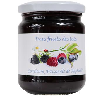 CONFITURE FRUITS DES BOIS 250G RAPHAEL