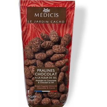 PRALINES CHOCOLAT FLEUR DE SEL 200G