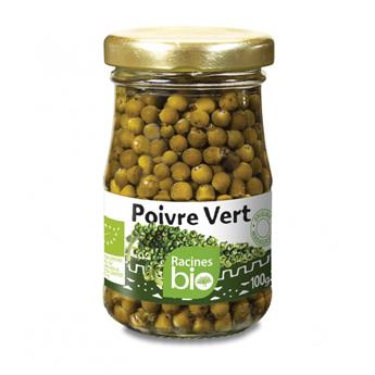 Poivre vert bio en saumure 100g