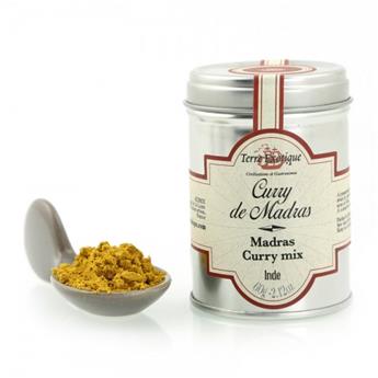 Curry de Madras, mélange d´épices indiennes piquantes 60g