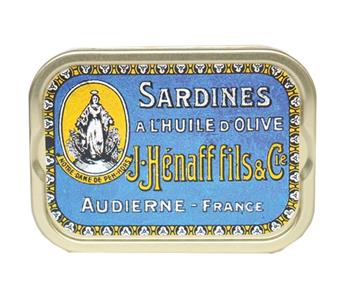 Sardines à l´huile d´olive HENAFF 105g