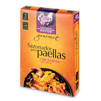 MELANGE EPICES PAELLA AU SAFRAN SOTOS 3 X 3G