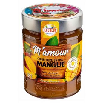 Confiture mangue de Guadeloupe M´AMOUR 325g