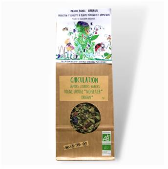 TISANE TROUBLE DE LA CIRCULATION BIO 25G