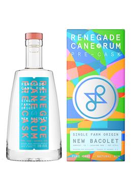 Pre Cask New Bacolet de Renegade, rhum blanc de l´île de Grenade à base de jus de canne 70cl 50°