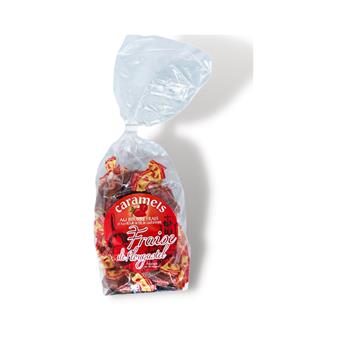 SACHET CARAMEL A LA FRAISE DE PLOUGASTEL 200G