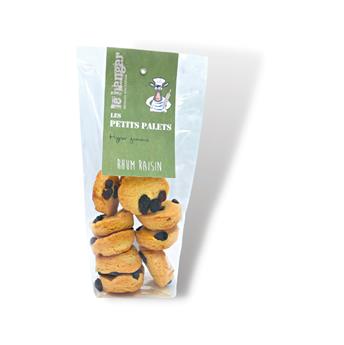 PALETS BRETONS RHUM RAISINS LE HANGAR SACHET 150 GR