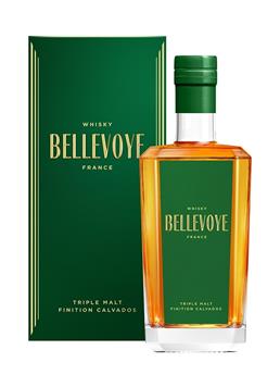 WHISKY DE FRANCE BELLEVOYE VERT 70CL 43°