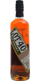 LOT 40 RYE WHISKY 70CL 43°