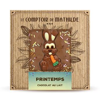 TABLETTE CHOCOLAT LAIT EDITION PRINTEMPS 80G