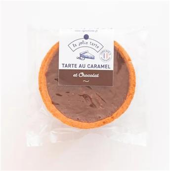 TARTELETTE AU CARAMEL  ET CHOCOLAT 60G