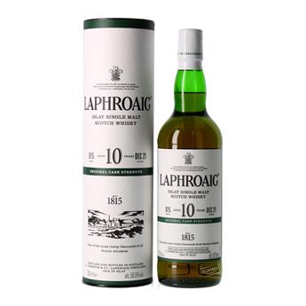 LAPHROAIG 10 ANS CASK STRENGTH 70CL 56.5°