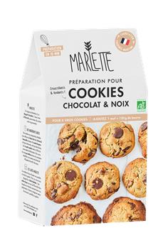 PREPARATION BIO POUR COOKIES CHOCOLAT ET NOIX 510G