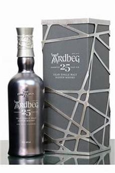 Ardbeg 25 ans batch n°3, whisky écossais rare vieilli en fût de bourbon 70 cl 46°