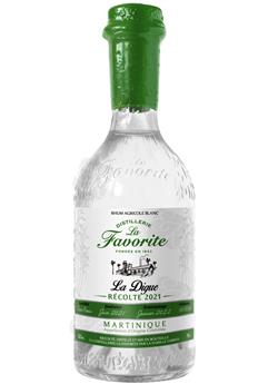 RHUM BLANC  LA FAVORITE LA DIGUE RECOLTE 2021 70CL 52°