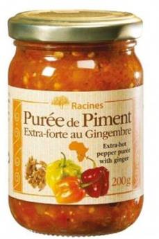 Purée de piments extra-forte au gingembre 200g