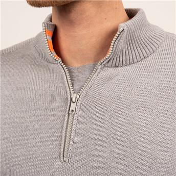 PULL PAMIERS PERLE CH/ORANGE FLUO