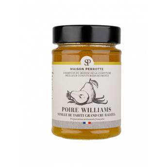 CONFITURE POIRE WILLIAM A LA VANILE DE THAITI GRAND CRU RAIATEA 210G