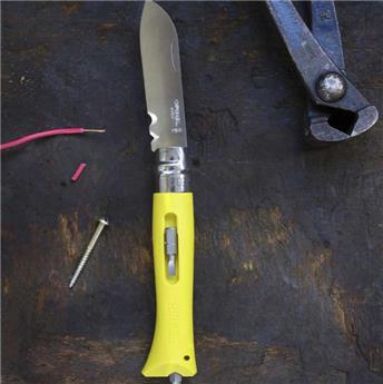 COUTEAU OPINEL N°9 BRICOLAGE JAUNE