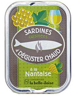 SARDINES CUISINEES A LA NANTAISE 115G BELLE ILOISE