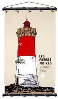 KAKEMONO PHARE LES PIERRES NOIRES 65x110cm