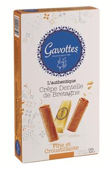 GAVOTTES CREPE DENTELLE NATURE 125 GR