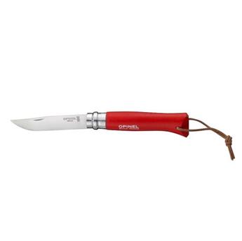 COUTEAU OPINEL N°8 VRI BAROUDEUR ROUGE